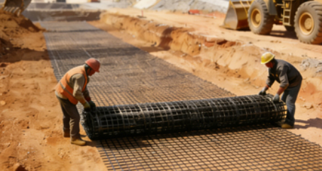 濉溪土工格栅：工程里的“隐形筋骨”都用在哪儿？
